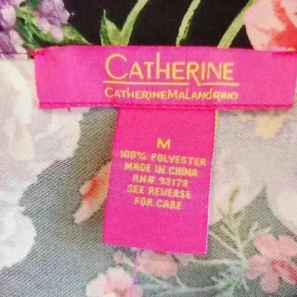 Catherine MALANDRINO Oversize Bright Floral Blouse - Picture 7 of 7